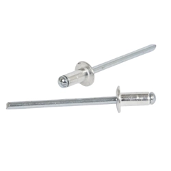 vendita online Rivetto in alluminio con chiodo in acciaio zincato Rivetti Sacto